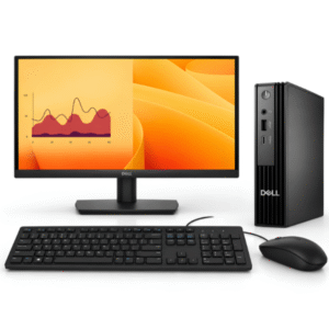 Desktop Dell Pro Micro QCM1250 + Monitor